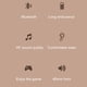 thumbnail image 5 of Pisexur Electrónica para Hombres Auriculares Inalámbricos Bluetooth 5.3 Auricular de Largo Alcance y Pesado Electrónica para Niños, Organizador de Electrónica, 5 of 6