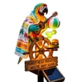 thumbnail image 5 of Tropical Desktop Light Statue, Tropical Island Parrot Tabletop Lamp with Cocktail Decor Accent, Warm Indoor Accent Lighting for Home Bar and Workspace （Captain Parrot）, 5 of 8
