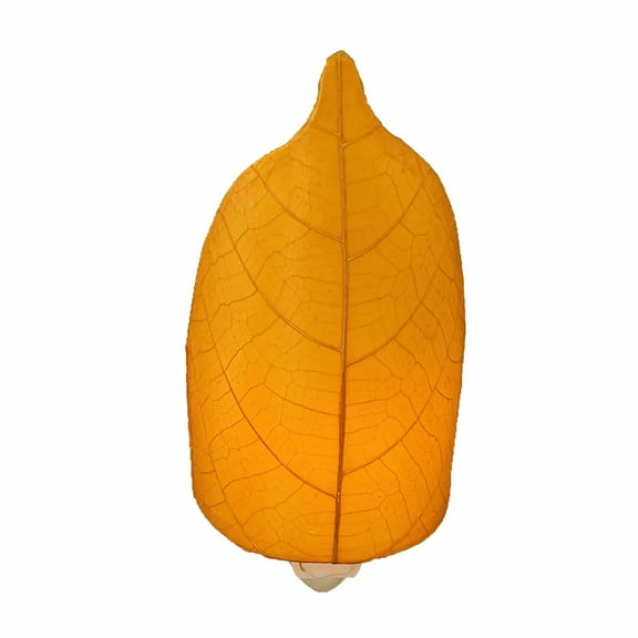 Eangee Leaf Night Light Orange