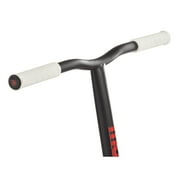 Mongoose Rise 100 Freestyle Stunt Kick Scooter, for ages 8 and up, White red