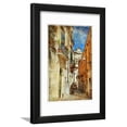 thumbnail image 1 of Italian Old Town Streets LeccePicture In Painting Style Framed Print Wall Art by Mauglil Sold by Art.Com, 1 of 5