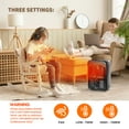 thumbnail image 6 of BEYOND HEAT Milkhouse Space Heater, 1300W/1500W Heater with Thermostat, 3 Heat Settings, Safe and Quiet Heater for Garage Workshop Warehouse, Black, 6 of 6