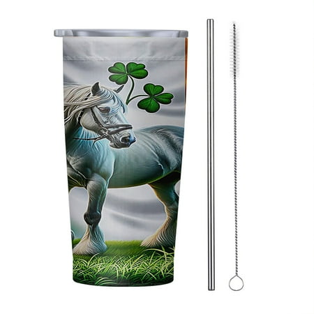 

The Connemara Pony Irish Horse 20oz Tumbler Insulated Stainless Steel Water Bottle Portable Travel Coffee Tea Mug Cup