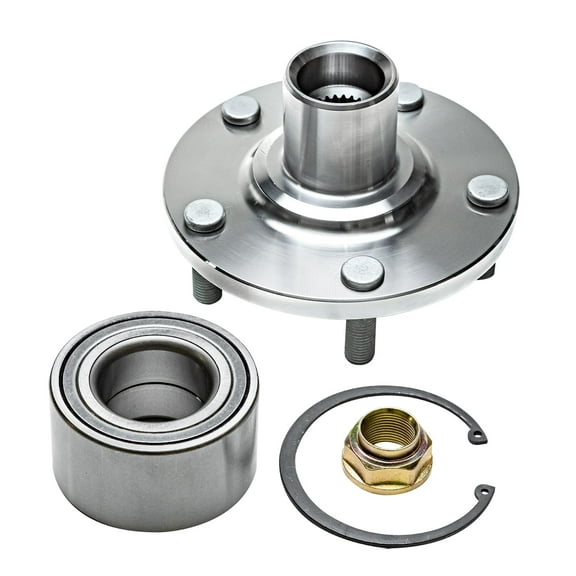 Detroit Axle - Front Wheel Bearing Hub for 1992-2003 Toyota Camry Solara Lexus RX300, 1993 1994 1995 1996 1997 1998 1999 2000 2001 2002 Replacement Wheel Bearing and Hub Assembly