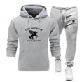 thumbnail image 3 of Chándal para hombre 2024, conjunto de dos piezas, sudaderas con capucha para hombre, chándal de campamento mestizo, traje de jogging para otoño e invierno, conjunto de sudaderas con capucha para hombr, 3 of 5