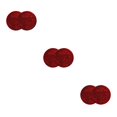 thumbnail image 2 of Scienceny Portavasos para coche Alfombrilla redonda Interior Antideslizante Almohadilla de diamantes de imitación Accesorio Rojo Type1 NO1, 2 of 6