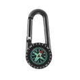 thumbnail image 1 of MidOcean Chaco ABS Plastic Carabiner Clip Compass, 1 of 3