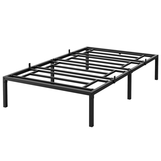 QinaQin Metal Bed Frame with Under-Storage Space, Strong Load-Bearing Capacity, No Spring Mattress Required, Easy To Assemble