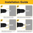 thumbnail image 2 of EcoNesxp No. Anchor Drywall Anchor 1/4 Self-tapping Plastic Drywall Anchor Inch Screw, 2 of 4