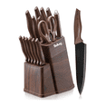 thumbnail image 1 of 15 Piezas De Juego De Cuchillos De Cocina Acero Inoxidable Belug Café, 1 of 5