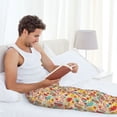 thumbnail image 5 of Bixox Men's Colorful Chicken Patterned Pajama Pants with Pockets Lounge Clothes for Home, 5 of 5