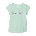 thumbnail image 5 of Reebok Girl’s Active Velocity Short Sleeve Graphic Tee, Sizes 4-18, 5 of 6