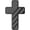 Matte Black, variant on chasenew Cross Christian Car Emblem – Patriotic USA Flag Zinc Alloy 3D Badge with 3M Adhesive – Cross Decal for Car, Truck, Window, Door, Toolbox, or Home Decor (Chrome)