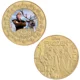 thumbnail image 3 of Disney Frozen Anna Queen Elsa Anime juego conmemorativo chapado en oro, tarjetas de colección de juguetes de monedas, regalo de Navidad para adultos y niños, 3 of 5