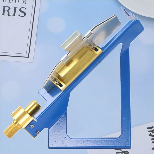 CTIRCHIU 1Pack Fletching Tool Blue for Clamping and Scale Alignment 27x21x6cm