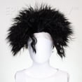 thumbnail image 1 of Pan Noir Perruque Anime Stylée à Chaud Epic Cosplay Wigs, 1 of 1