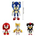 thumbnail image 5 of QUETO Sonic The Hedgehog en peluche, 12", rouge, 5 of 5