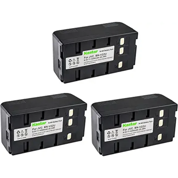 Kastar Battery 3-Pack Replacement for Panasonic PV-IQ203 PV-IQ205 PV-IQ244D PV-IQ303 PV-IQ305 PV-IQ306 PV-IQ325 PV-IQ403 PV-IQ404 PV-IQ404A PV-IQ405 PV-IQ503 PV-IQ504 PV-IQ505 PV-IQ525 PV-L352 PV-L353