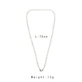 thumbnail image 2 of 1pc Woman Long Necklace Pearl Eyeglasses Chain Non-skid Mask Hanging Chain, 2 of 8
