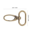 thumbnail image 6 of Supvox 20-Pack Lobster Clasp Swivel Hooks for Keychains, Bags, Crafting, Projects, and Decorative Accessories, 6 of 7