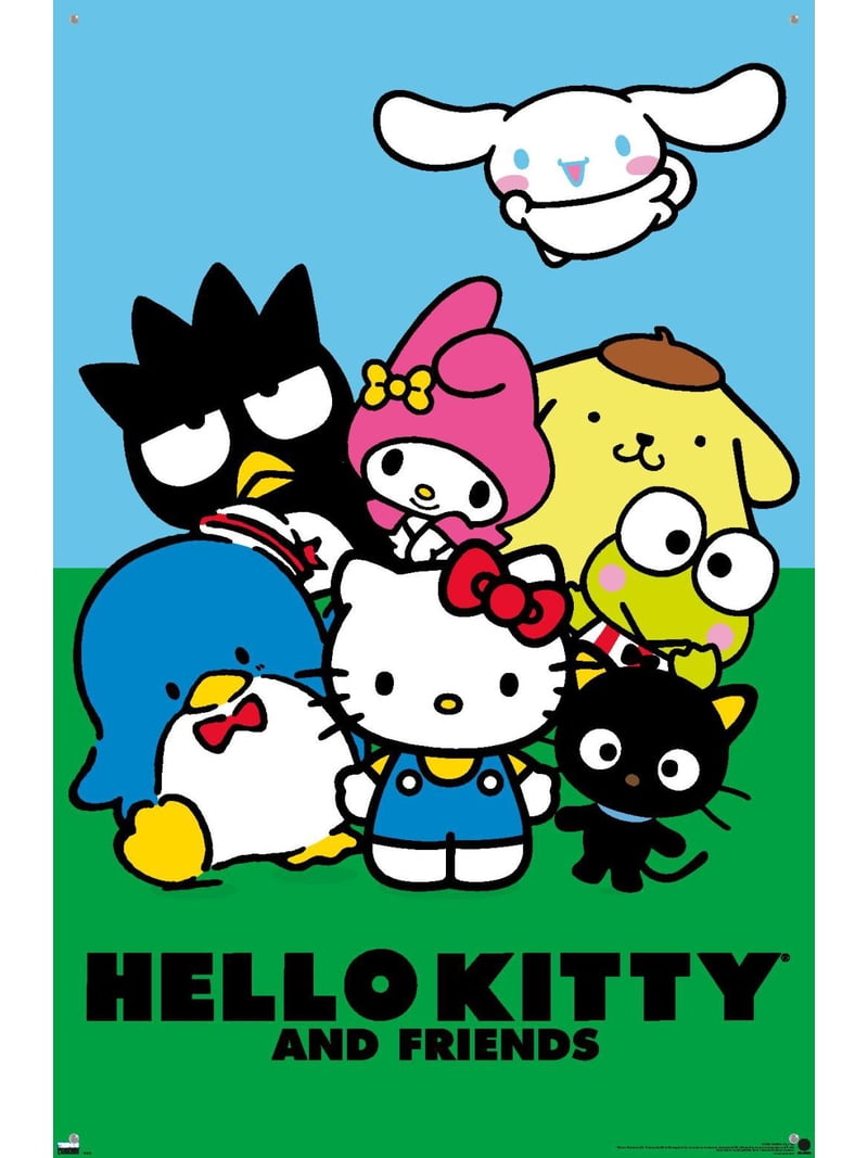 Hello Kitty and Friends: 21 Core - Standing Wall Poster with