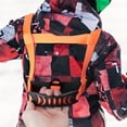 thumbnail image 3 of Arnés de entrenamiento de esquí para niños Entrenador de esquí Control de velocidad Enseñanza Snowboard Cinturón de seguridad para principiantes Patín rojo Correa de hombro fija, 3 of 5