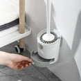 thumbnail image 6 of 2X Toilet Brush with Holder, Silicone Toilet Bowl Cleaning Brush and Holder Set, 6 of 7