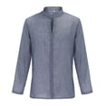 thumbnail image 3 of Long Sleeve Shirts for Men, V Neck Mens Long Sleeve Tee Shirts, V Neck T Shirts Men Casual Shirts, 3 of 9
