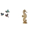 thumbnail image 1 of Escultura decorativa de pájaro de madera para pared y figura de resina para jardín, estudio, granja, oficina, dormitorio, sala de estar, chimenea, arm, 1 of 8