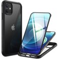 thumbnail image 1 of IBAOLE Série Aegis pour Étui iPhone 12 & Étui iPhone 12 Pro, Étui Intégrale avec Protecteur d'Écran Intégré Étui Robuste Transparente pour iPhone 12/12 Pro 6.1 Pouces - DeepblueOnyx, 1 of 7