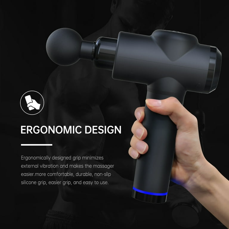 Muscle Massage Gun, Handheld Deep Tissue Gun, Portable Electric Quiet  Percussion Muscle , 99 Speed Adjustable Professional Body Fascia Gun for  Relieve