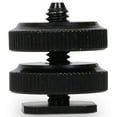 thumbnail image 3 of Camera Hot Shoe Mount to 1/4inch-20 Tripod Screw Adapter,Flash Shoe Mount for DSLR Camera Rig (Pack of 4), 3 of 5