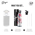 thumbnail image 2 of My Bougie Bottle Bouteille d'Eau à Double Paroi Isolée 25 oz, Hibiscus, 2 of 7