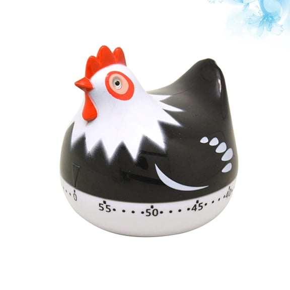 WHAMVOX Mechanical Kitchen Timer, Multi-Color Plastic Cooking and Baking Timer for Precise Time Management, 1 Piece