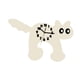 thumbnail image 2 of Reloj de pared con diseño de animales, decorativo, creativo, con diseño de gato, silencioso, para interiores. Beige, 2 of 9