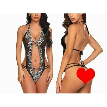 

Baby Doll Sexy Lingerie Lace Coordinated Body Set