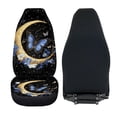 thumbnail image 6 of XYZCANDO Butterfly Moon Car Front Seat Covers for Man Waterproof Front Seat Cover Set Washable Elastic, for SUV Vehicle Truck, 6 of 10