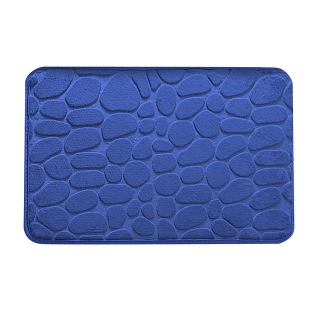 WIFKLSIIPG Bathroom Rug Super Absorbent Polyester Fiber Doormat for Living Room Bedroom Entryway 60x40cm