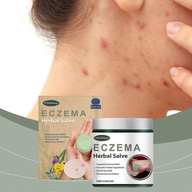 1-3x Eczema Herbal Salve, Targeted Relief with Natural Botanicals, Moisturizing & Gentle, Relieves Pruritus And Redness, Mild And Non-Irritating