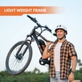 thumbnail image 6 of ZDZA 27.5'' Electric Bike for Adults, 750W Peak Motor , 48V 10.4Ah Removable Battery, 45 Miles, Class 2 E-Mountain Bike, 7-Speed Ebike with Display UL2849, 6 of 6