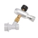 thumbnail image 5 of Regulador de barril de bloqueo de bola de gas C, cargador de barril de cerveza Regulador de presión de CO2 Regulador de cargador de barril Tecnología de vanguardia, 5 of 8