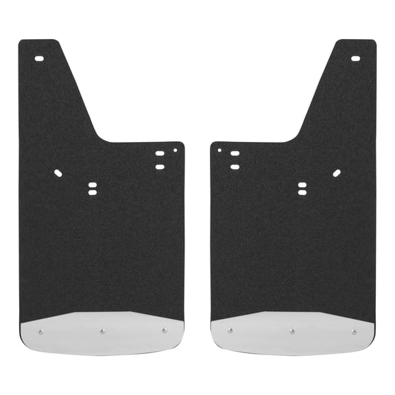 LUVERNE 250423 Front or Rear 12-Inch x 23-Inch Textured Rubber Mud Guards, Select Ford F-150, Lincoln Mark LT, 2 Flaps Fits select: 2004-2014 FORD F150