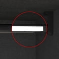 thumbnail image 4 of Guardarropa − Milán. Clóset Ropero, Clóset Móvil, Organizador Para Ropa, Ropero Armable, Mueble Armable para Ropa, Perchero, 2 Cajones (Negro), 4 of 8