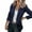 Blue, variant on Blazers for Women Suit Jackets Open Front Long Sleeve Business Casual Fall Winter Blazer for Work(Green,L)