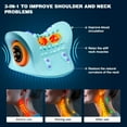 thumbnail image 4 of Neck Massager 2025, Neck and Shoulder Relaxer with Heat, 3 Modes, Portable Pillows for Pain Relief and Muscle Relax, 26° Angle Cervical Traction Device for Back, Shoulder, 4 of 13