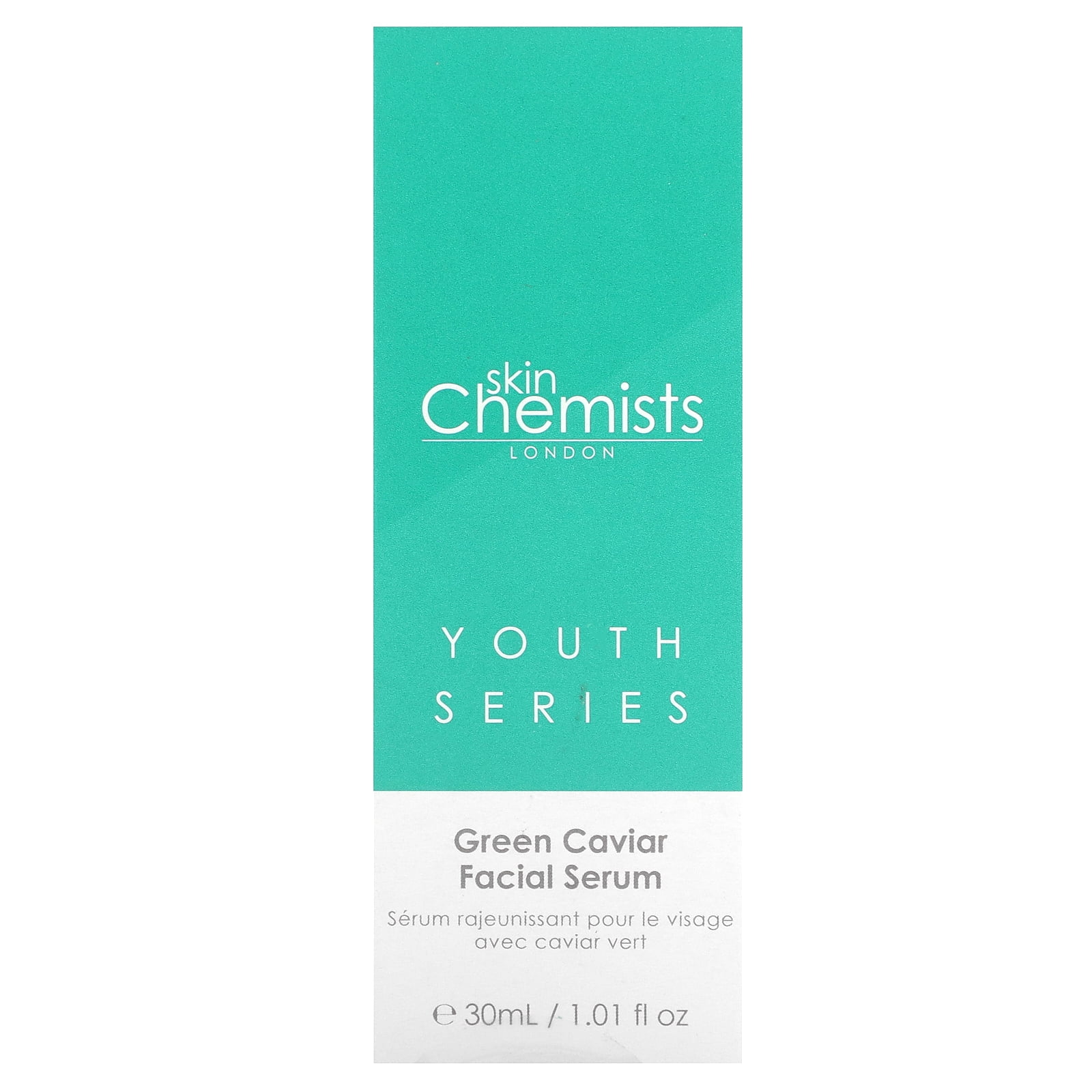 skinChemists Green Caviar Facial Serum for Hydration, Smooth Texture & Radiance – Lightweight Plumping Face Serum, 4.55 fl oz
