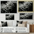 thumbnail image 4 of Designart "Monochrome Anemone In Colorful Photo I" Coastal Coral Under Water Floater Framed Wall Art Living Room, 4 of 5