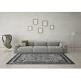thumbnail image 3 of Ahgly Company Indoor Rectangle Abstract Gray Modern Area Rugs, 6' x 9', 3 of 4