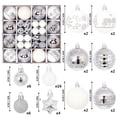 thumbnail image 3 of 44PC Christmas Ball Ornaments Set, Shatterproof Hanging Decorations for Tree Party Birthday Holiday Wedding, Durable Xmas Balls for Home Display, 3 of 6