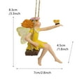thumbnail image 3 of Sculptures et Statues de Classification de Produits - Balançoire de Jardin Extérieure en Résine pour Décoration de Patio, Figurine de Fée Mignonne pour Cour - Ornement de Jardin en Résine, 3 of 9